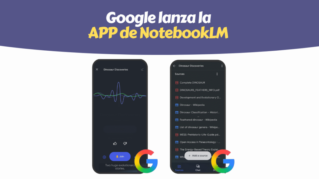 Aplicación NotebookLM