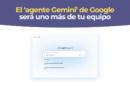 Agente Gemini mencionado en un chat de equipo de Google Workspace como un compañero más