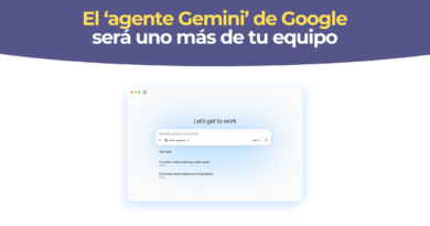 Agente Gemini mencionado en un chat de equipo de Google Workspace como un compañero más