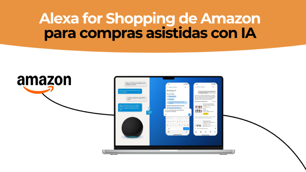 Alexa for Shopping como asistente de IA en Amazon para compras