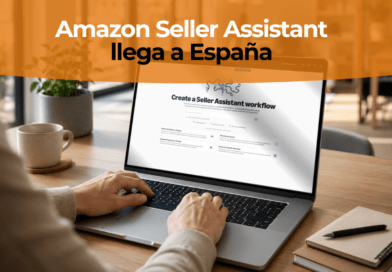 Interfaz de Amazon Seller Central mostrando el asistente de IA Seller Assistant analizando datos de un vendedor