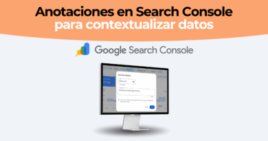 Anotaciones Google Search Console