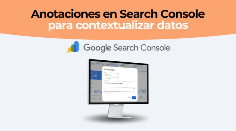 Anotaciones Google Search Console