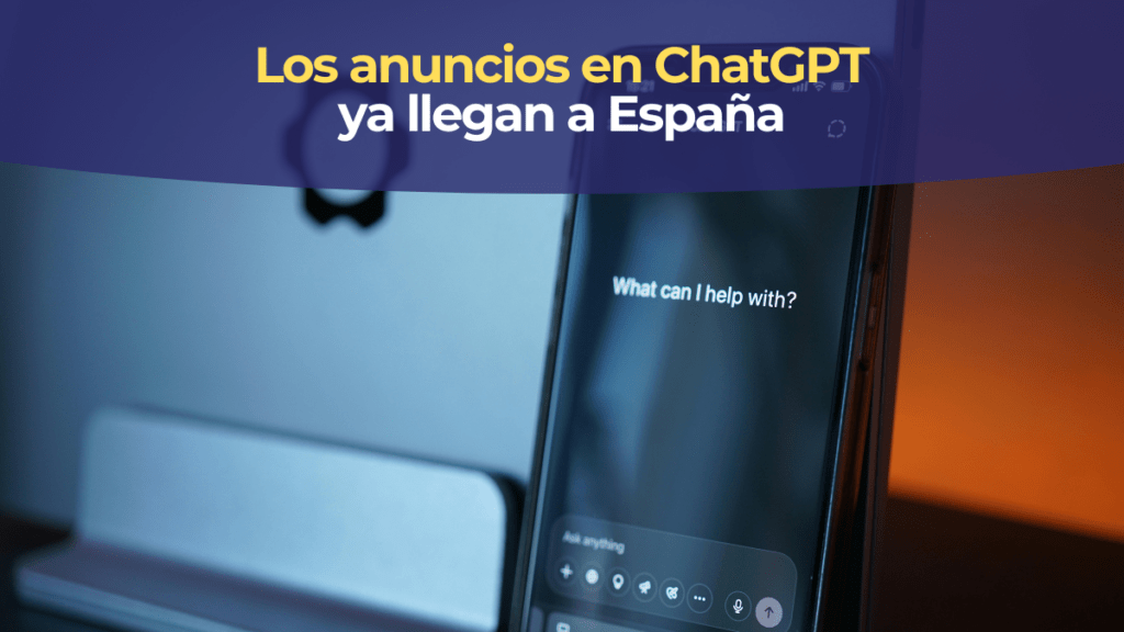 Anuncios en ChatGPT mostrados debajo de una respuesta en la versión Free