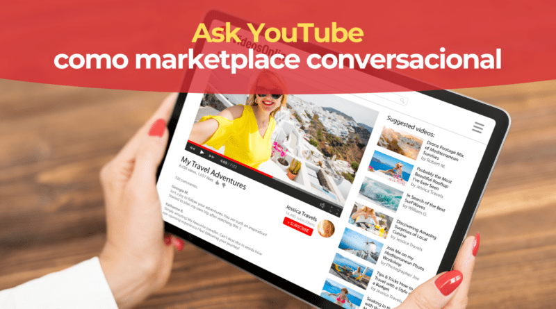 Usuario pregunta sobre productos en un vídeo con Ask YouTube