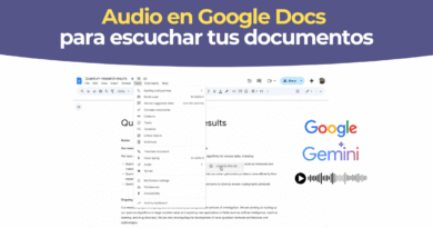 Audio Documentos Google