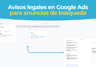 Avisos legales de texto para anuncios de búsqueda en Google Ads