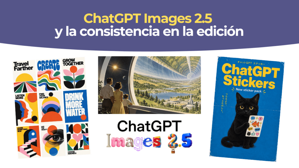 Comparativa de un producto editado varias veces con ChatGPT Images 2.5 manteniendo su identidad
