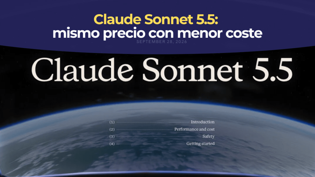 Comparativa de coste por tarea entre Claude Sonnet 5.5 y su predecesor Sonnet 5