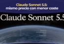 Comparativa de coste por tarea entre Claude Sonnet 5.5 y su predecesor Sonnet 5