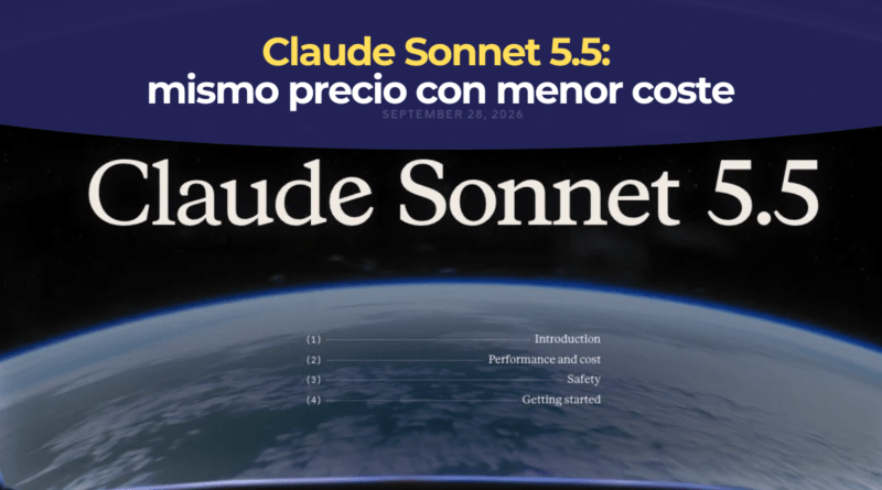 Comparativa de coste por tarea entre Claude Sonnet 5.5 y su predecesor Sonnet 5