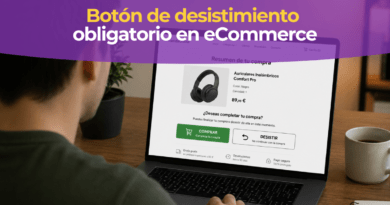 Botón Desistir Compra Online