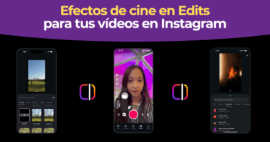 Cine en Instagram Edits