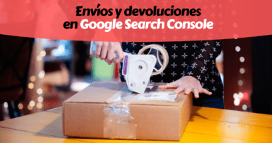 Política de Envíos en Google Search Console