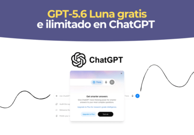 OpenAI ofrece GPT-5.6 Luna gratis e ilimitado en ChatGPT