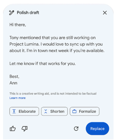 Gmail AI Compose