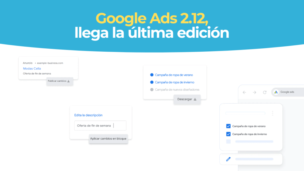 Editor 2.12 Google Ads