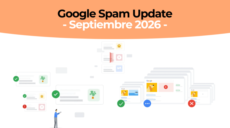 Panel de Search Console revisado durante la Spam Update de septiembre 2026 de Google