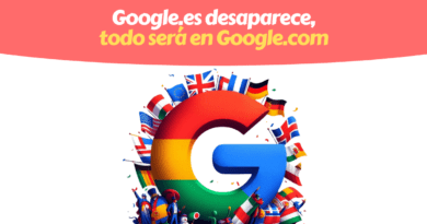 Desaparición Google.es