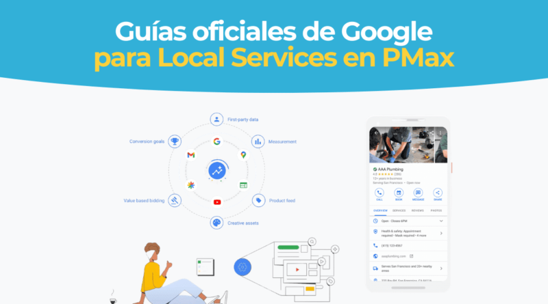Tres guías oficiales de Google para los LSA en Performance Max
