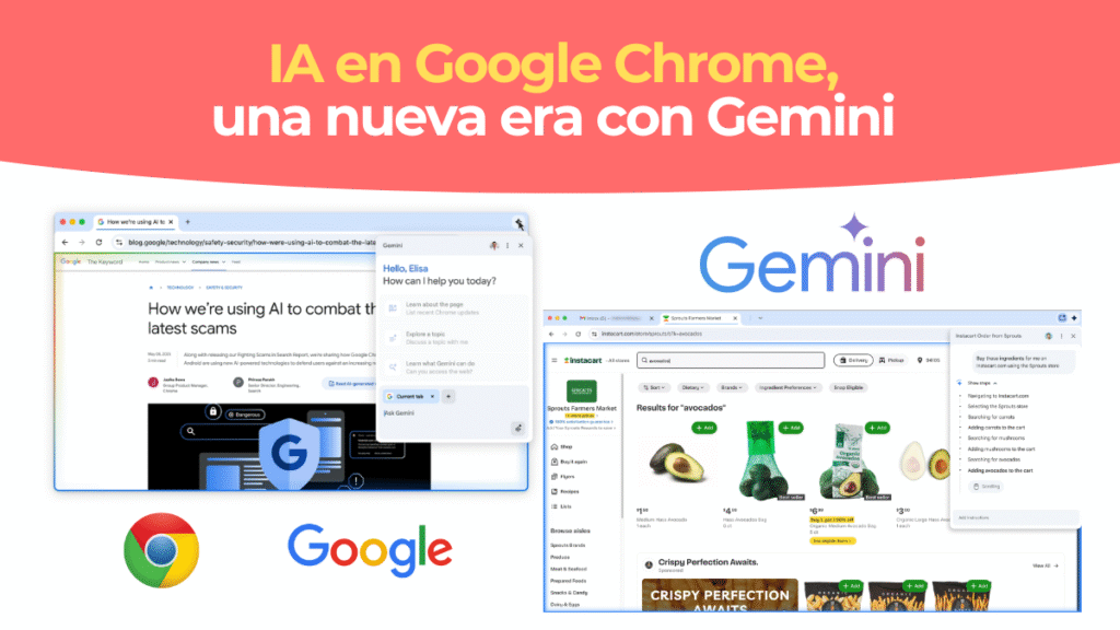Gemini en Google Chrome