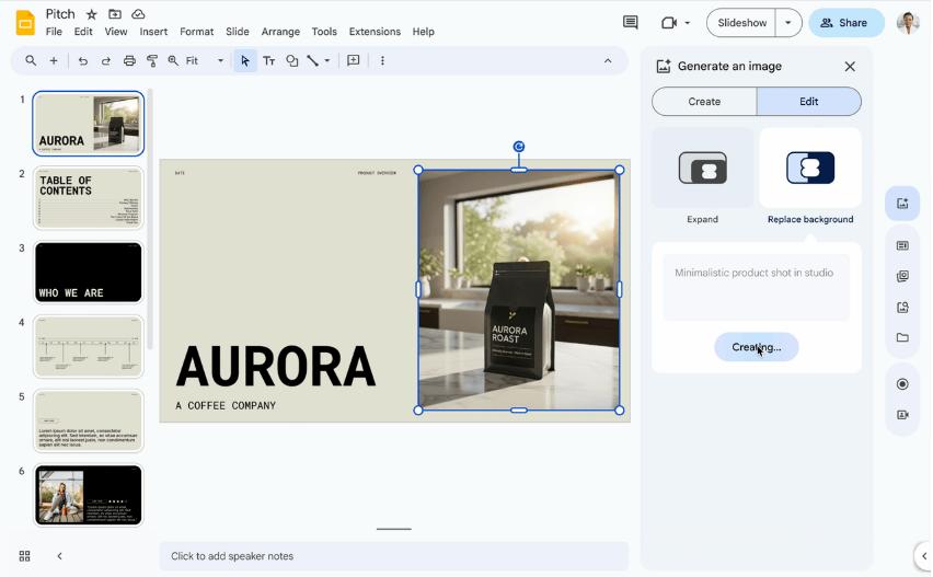 IA en Google Slides