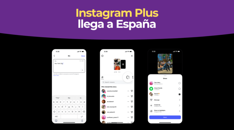 Precio de Instagram Plus en España