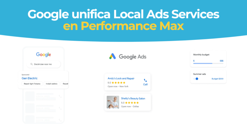 Migración de Local Services Ads a Performance Max en Google Ads