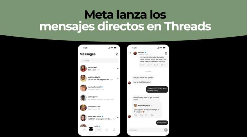 DM en Threads