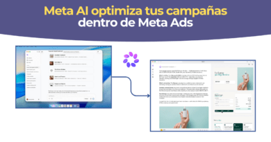 Panel de Meta AI para campañas analizando el rendimiento de anuncios de Meta Ads