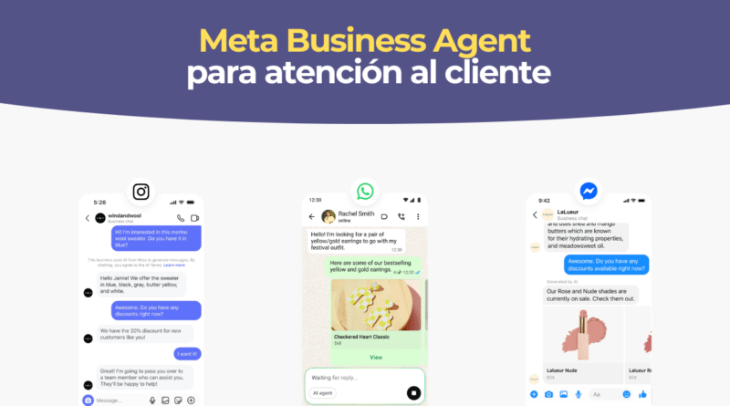 IA de Meta para Business Agent
