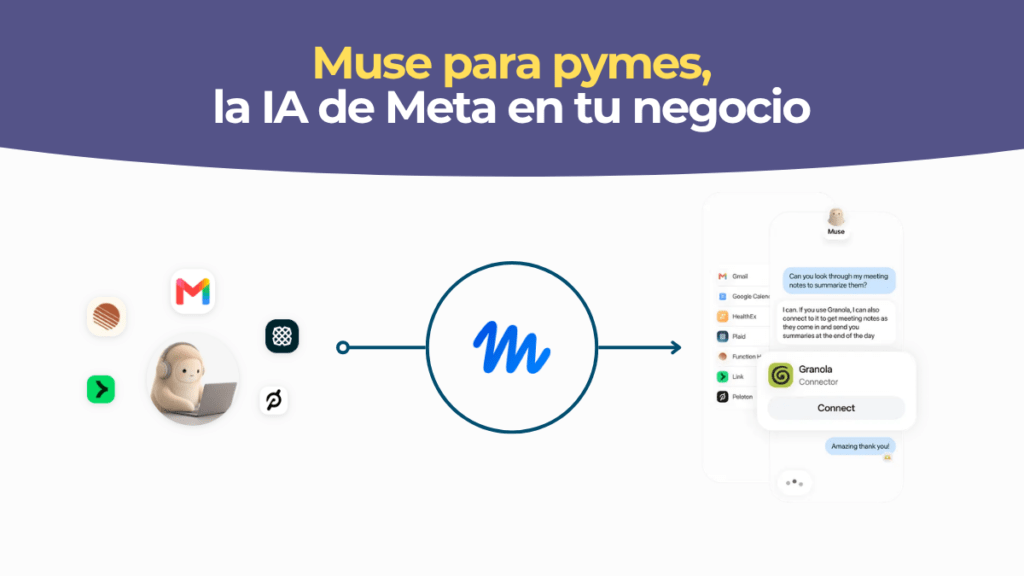 Dueño de una pequeña empresa revisando en el móvil un plan de crecimiento preparado por Muse para pequeñas empresas