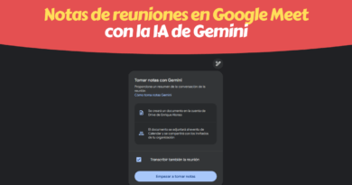 Google Meet Notes IA