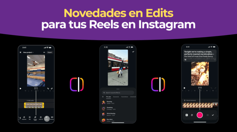 Nuevas funciones en Edits