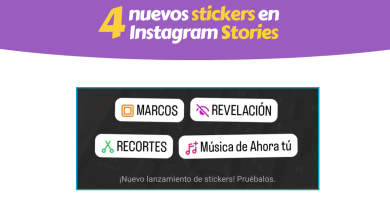 Stickers Nuevos en Instagram