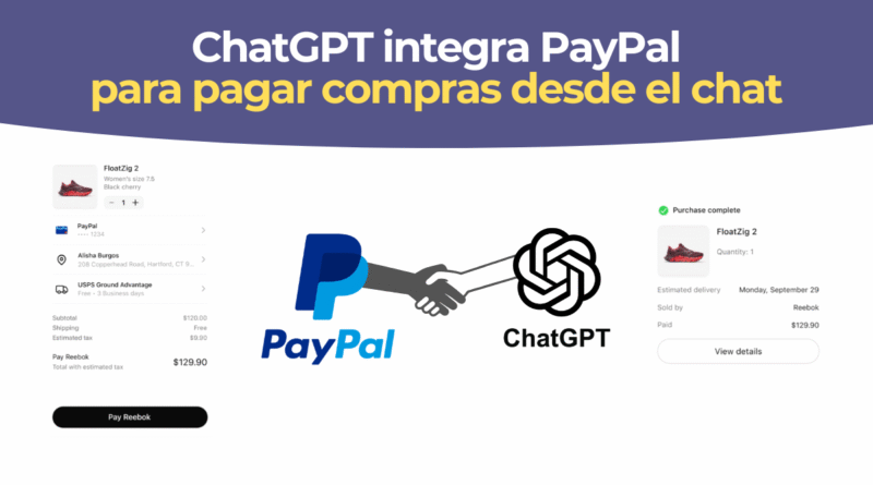 Pagar PayPal en ChatGPT