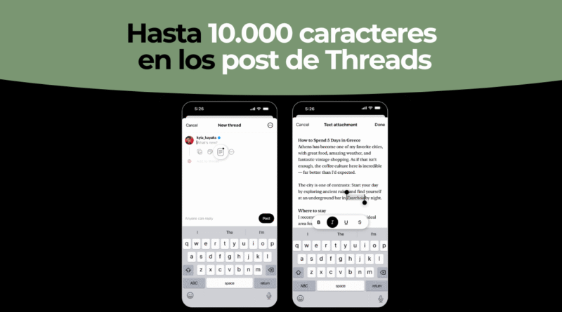 Caracteres Threads