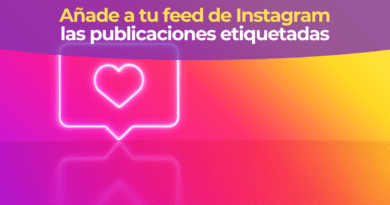 Perfil de Instagram con publicaciones etiquetadas añadidas a la cuadrícula principal del feed
