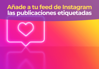 Perfil de Instagram con publicaciones etiquetadas añadidas a la cuadrícula principal del feed