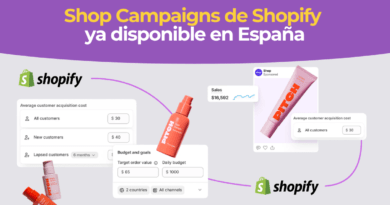 Shop Campaigns de Shopify ya disponibles en España