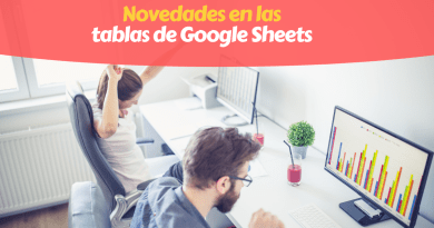 Tablas Hojas Cálculo Google