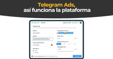 Publicidad en Telegram
