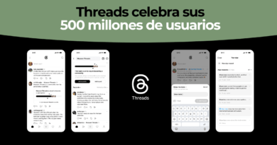Threads alcanza 500 millones de usuarios activos mensuales