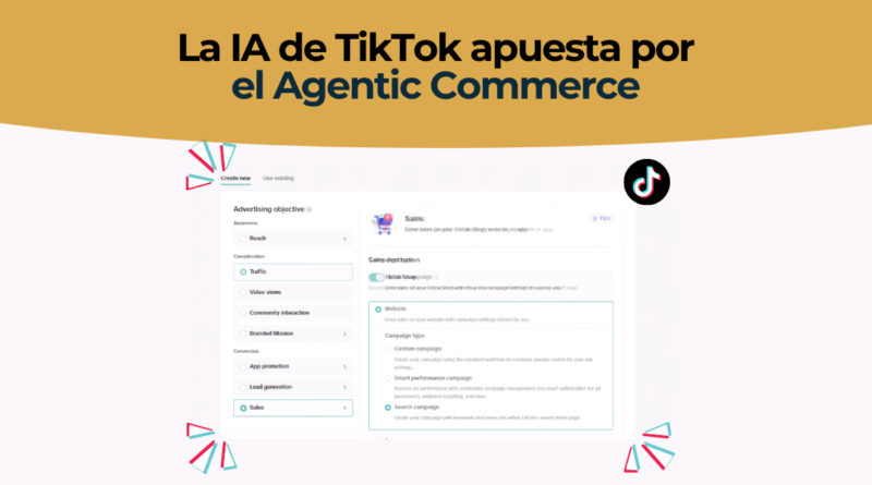 Panel de campañas de TikTok GMV Max con ventas, comisiones y retorno real de la inversión