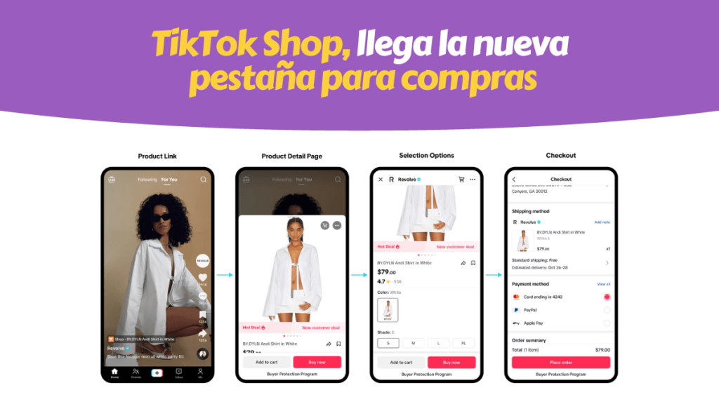 Shopping en TikTok