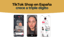 Persona comprando un producto en TikTok Shop desde el móvil durante una sesión de LIVE Shopping