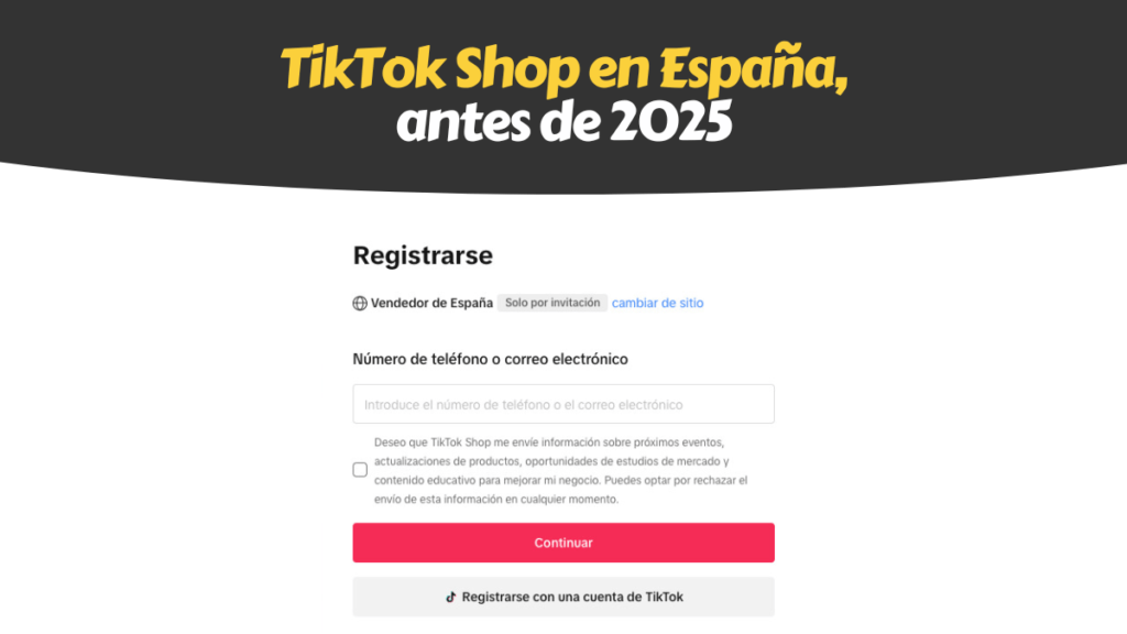 TikTok Shop Spain