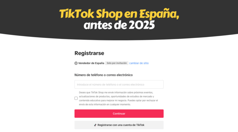 TikTok Shop Spain