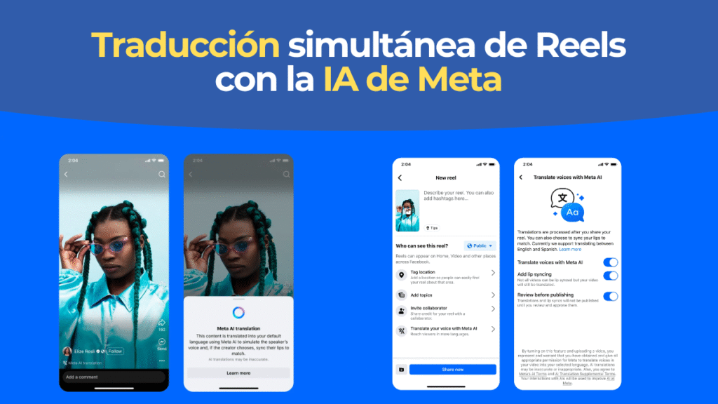 IA Meta Traducir Vídeo
