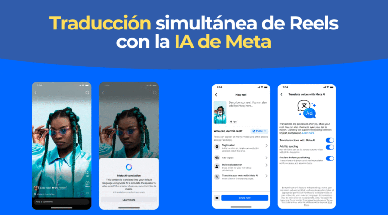 IA Meta Traducir Vídeo
